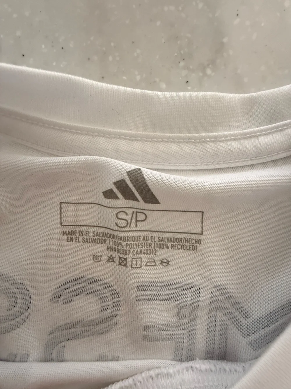 Inter Miami Messie Soccer Jersey - White & Light Gray Striped